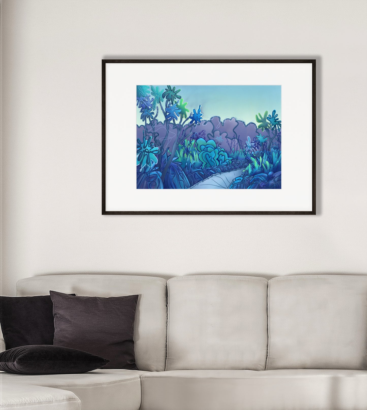 --- Wetlands Walk Print ---