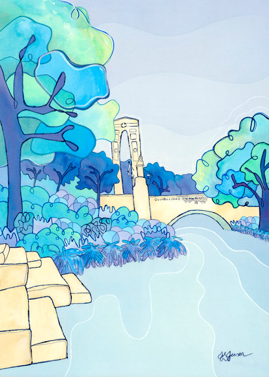 --- Bridge of Remembrance Print ---