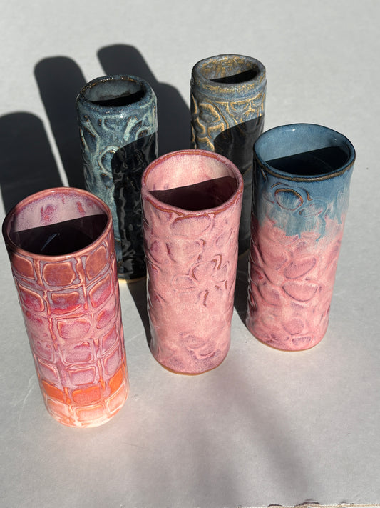 -- Cylindrical Vases --