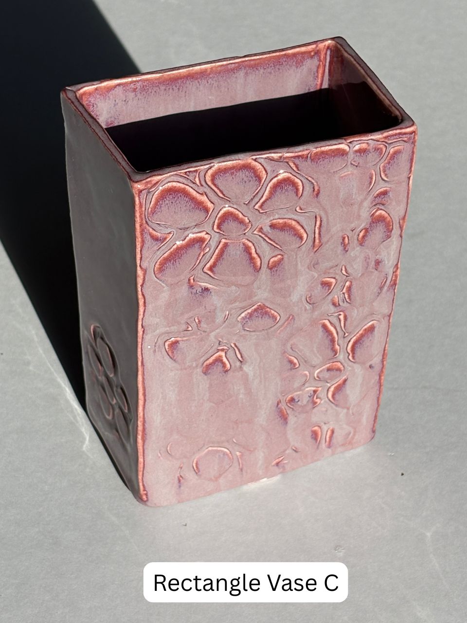 -- Rectangular Vases --