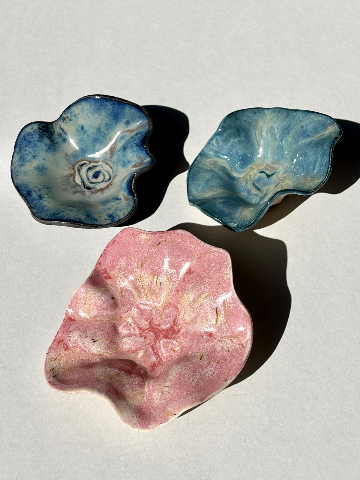 -- Wavy Bowls and Trinket Dishes --