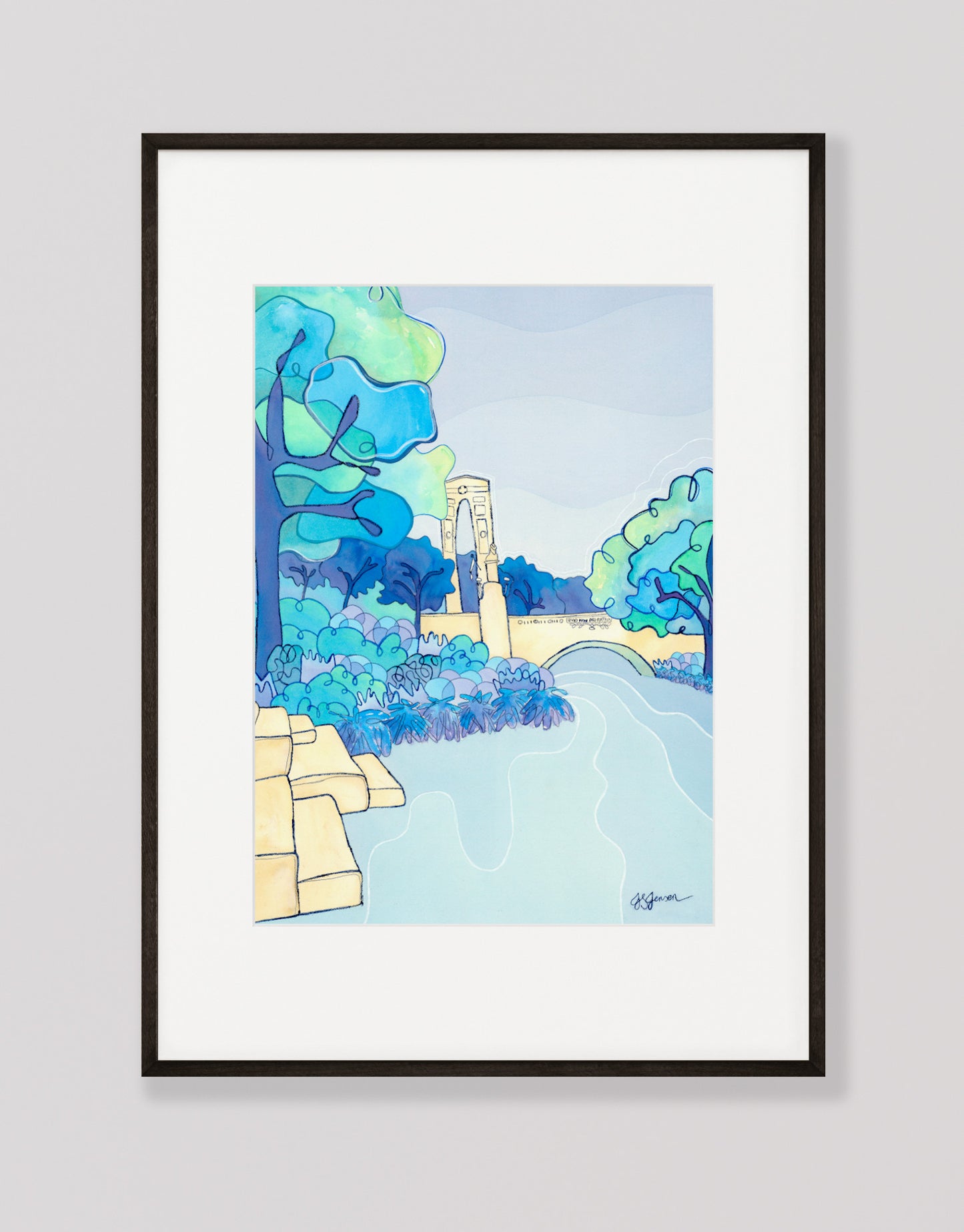 --- Bridge of Remembrance Print ---