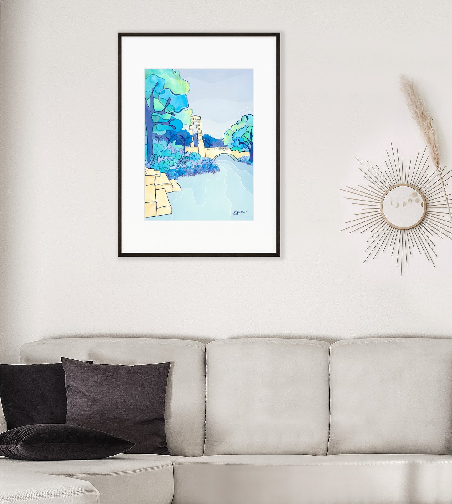 --- Bridge of Remembrance Print ---