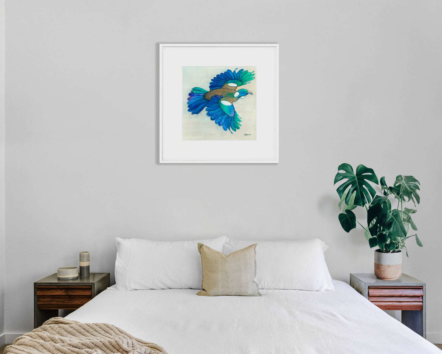--- Tūī In Flight Print ---